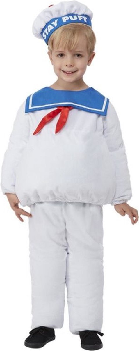 Kapitein & Matroos & Zeeman Kostuum | Mr Stay-Puft Marshmallow Man | Jongen | Maat 116 | Carnaval kostuum | Verkleedkleding